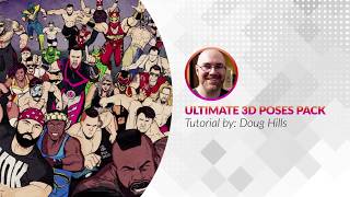 Ultimate 3D Poses Pack - Tutorial by Doug Hills screenshot 5