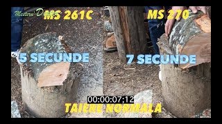 Stihl MS 261C vs  MS 270