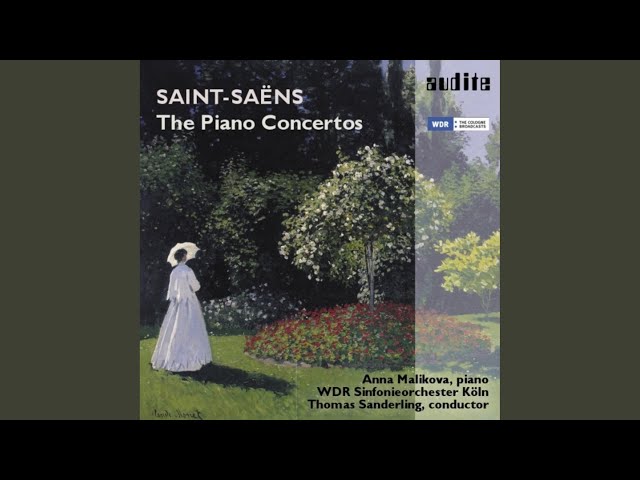 Saint-Saëns - Concerto pour piano n°2: presto final : A.Malikova / Orch Symph WDR Cologne / T.Sanderling