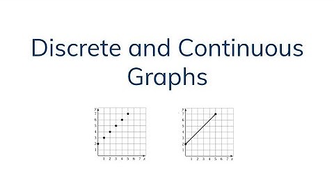 Discrete and Continuous Graphs