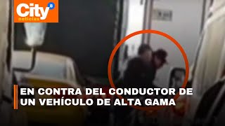 Delincuentes aprovecharon un semáforo en rojo para cometer un hurto | CityTv