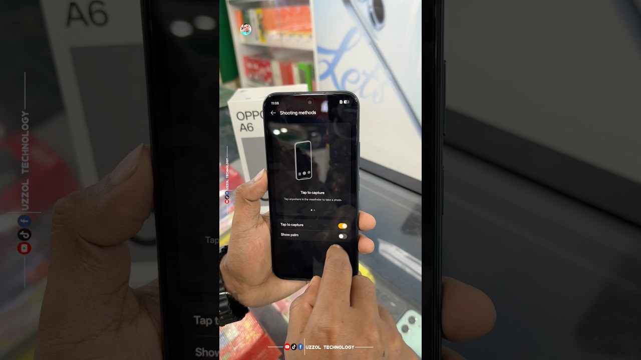 How To Oppo A6 Camera Setting#foryou #viral #shorts #video #uzzol_technology