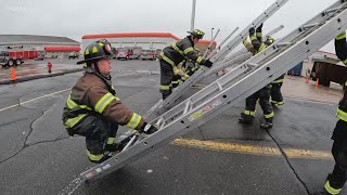 Dunkin' Park holds cancer screening event for firefighters from across Connecticut