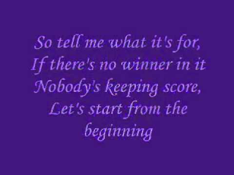 Nick Carter- Do I have to cry for you (with lyrics)