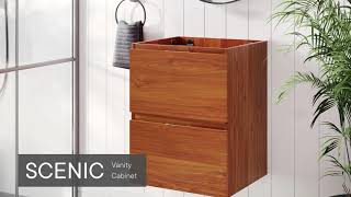 Scenic 18 Wall-Mount Bathroom Vanity Cabinet