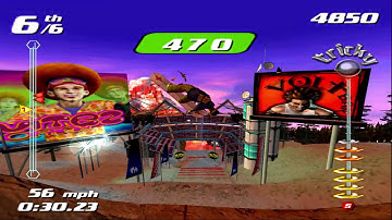 SSX Tricky - Marty World Circuit ~ Mesablanca Race