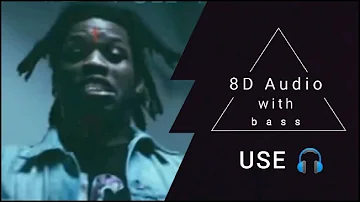 Denzel Curry - Ultimate (ft. Juicy J) | 8D Audio | BassBoosted | Use🎧|
