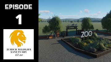Zurich Wildlife Sanctuary EP 1 | Entrance Speedbuild | Planet Zoo (READ DESCRIPTION)