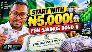 FGN Savings Bond September 2026: Start Investing With Just ₦5,000! 💰🇳🇬