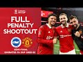 FULL PENALTY SHOOTOUT | Brighton v Manchester United | Semi-Final | Emirates FA Cup 2022-23