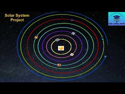 Solar system - KidsCodingWorld