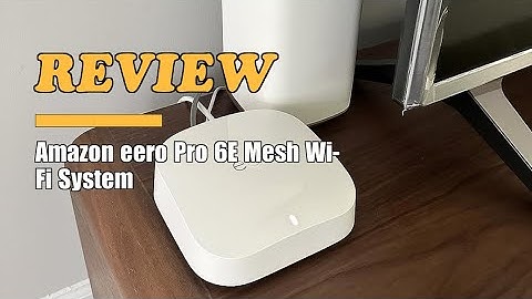Amazon eero Pro 6E Mesh Wi-Fi System Review | Fast Speeds & Wide Coverage | 2025