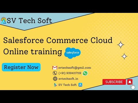 Salesforce Commerce Cloud Online Training