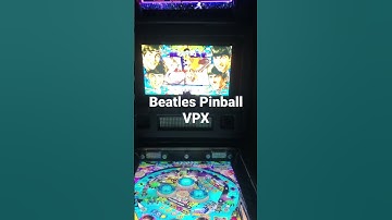 Beatles Visual Pinball VPX - Virtual Pinball #virtualpinball #vpx #pinball #beatles #arcade #retro