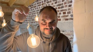 He ELECTRIFIED our tiny house! [Turning OLD SHED into TINY HOUSE] by De Hoeve. Old Belgian farm renovation 48,816 views 6 months ago 14 minutes, 37 seconds