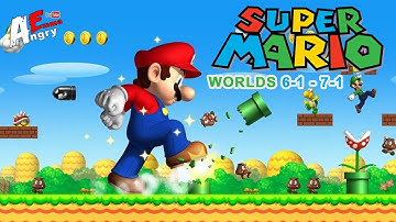 Super Mario - Worlds 6-1 - 7-1 / Gameplay Walkthrough (Android, iOS)