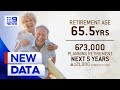 New data shows average age of retirement in Australia increased | 9 News Australia