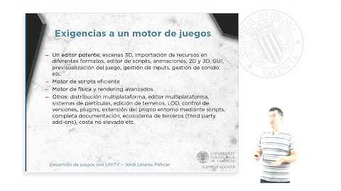 INTRODUCCION A LOS MOTORES DE JUEGOS |  | UPV