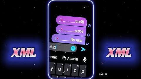 messanger lyrics photo xml file (pic xml) #xml #xmlpreset