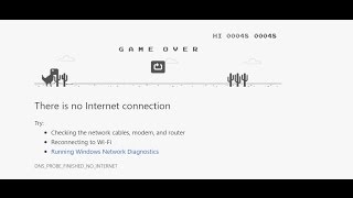 Como JOGAR o JOGO do DINOSSAURO com INTERNET (Google Chrome, Opera) 