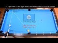 Kick Shots with Running English Drill - Aiming with Tip System - Pool & Billiard training lesson