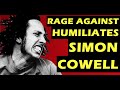 Rage Against The Machine RATM X Factor Humiliation Of Simon Cowell