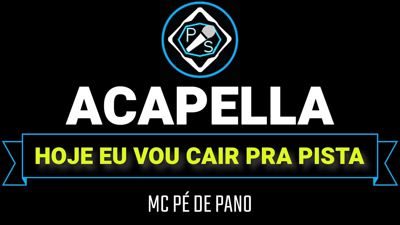 Mc Pe de Pano - Hoje Eu Vou Cair Pra Pista (Djs Jonattas e Charmozinho):  listen with lyrics