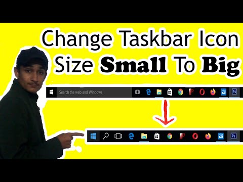 How To Make The Taskbar Smaller Or Bigger In Windows 10