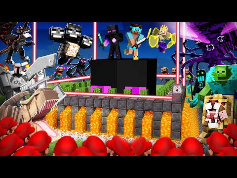 ✅ ЗАЩИТА Дома Райма От Мега БОССОВ в Майнкрафт!