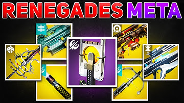The Renegades META is here... (TWAB) | Destiny 2