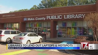 Libraries to lend out laptops and hotspots in Wake County