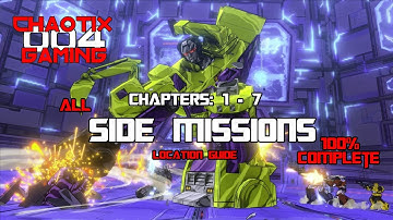 Transformers: Devastation - All Side Missions Complete (Location & Walkthrough Guide)