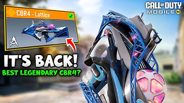 Everyone’s favourite CBR4 - Lattice is back in CODM 