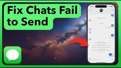 How To Fix Messages Failed To Send On iPhone