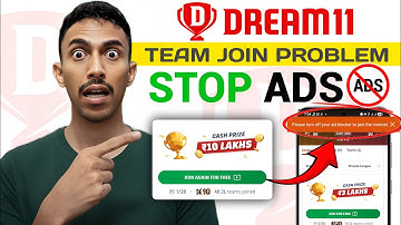 please turn off your ad blocker to join the contest dream11 | how to stop Dream11 ads #dream11
