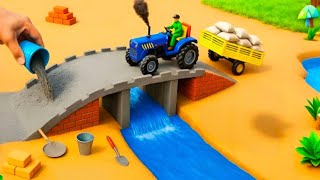Mini Truck Loading | DIY Truck Toy Construction Village Road Project)