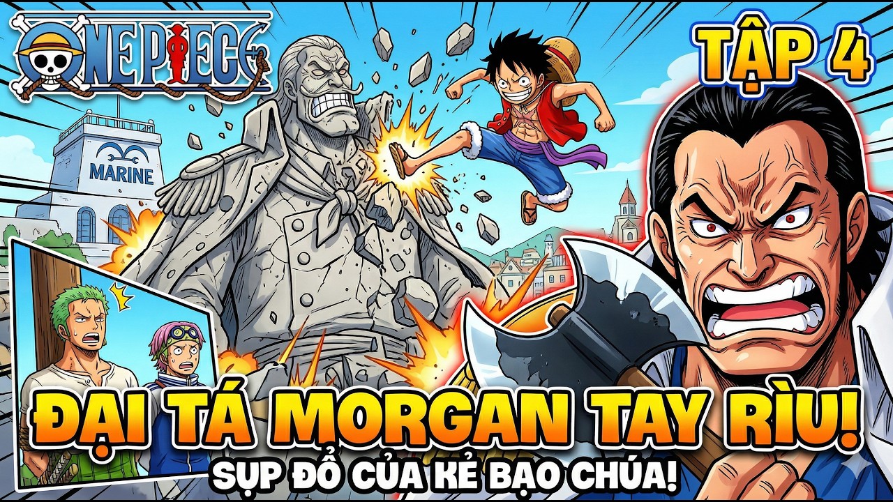 Tóm Tắt One Piece Tập 4 | Luffy đối đầu với tên bạo chúa khét tiếng ...
