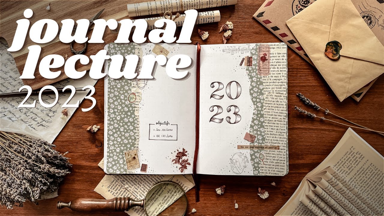 CARNET DE LECTURE : Mise en page 2023 de mon reading journal ✍️