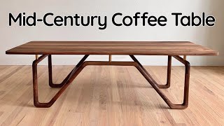 MidCentury Coffee Table // Crazy Coffee Table Build