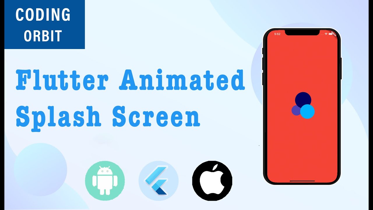 Flutter Animated Splash Screen With Different Animations Package Of ...