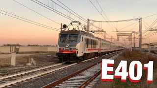 E401 per la PRIMISSIMA volta in servizio su un INTERCITY ADRIATICO