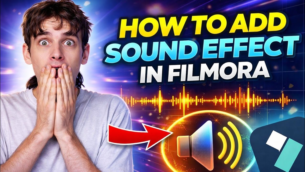 how to add sound effects in filmora - YouTube