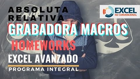 💥Grabadora de macros💥Excel Avanzado Homeworks