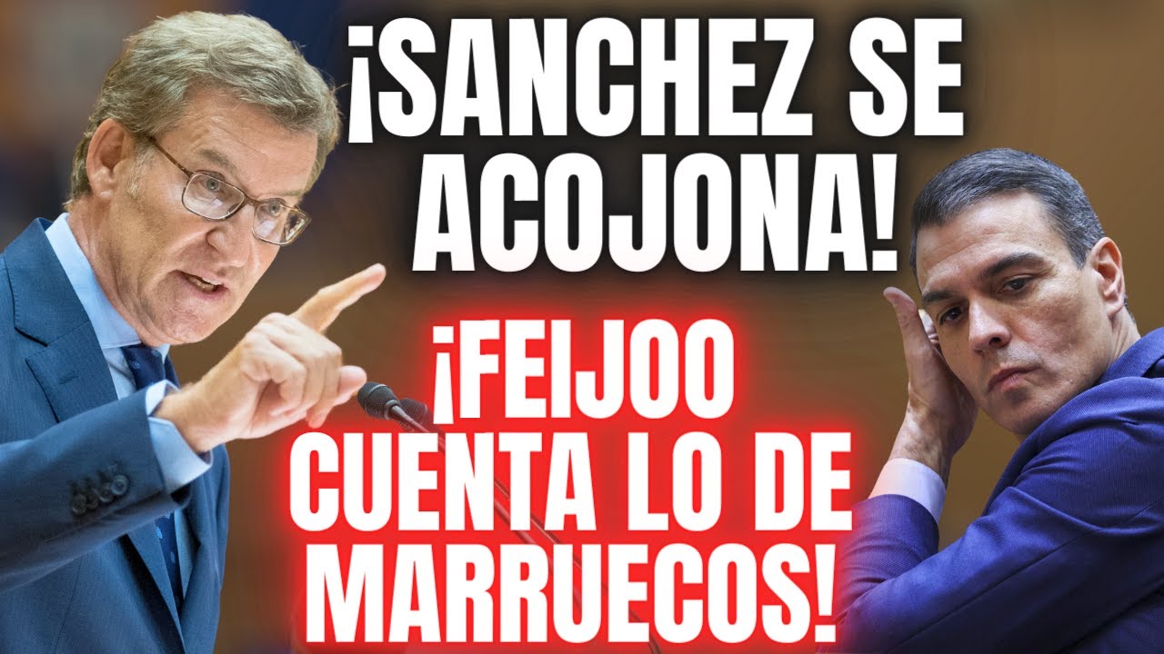 "FEIJOO desata una contundente POLEMICA: ¡Descubre los secretos ocultos entre Sánchez y Marruecos!"