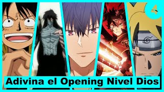 Adivina el Opening Nivel *Dios* /25 Rondas/ #4