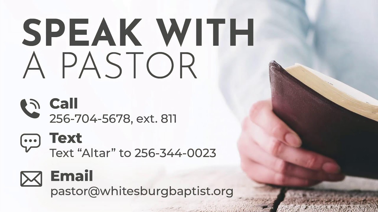 5-19-2024 - 11:00  a.m. Whitesburg Baptist Church