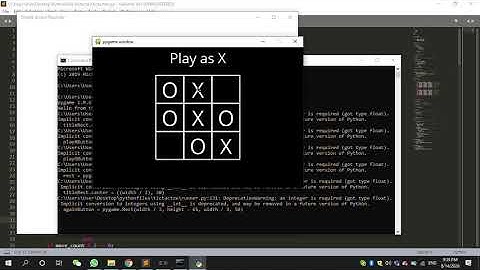 Tic-Tac-Toe (CS50 AI with Python)