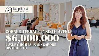 Corner Terrace at Sixth Avenue House Tour in Singapore | $6,000,000 SOLD