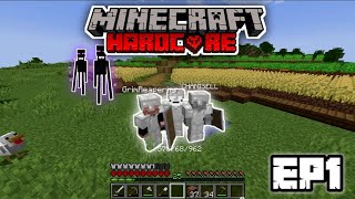 เอาชีวิดรอดใน Minecraft hardcore 1.18.1 #1