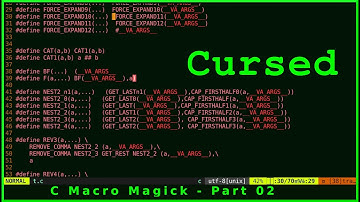 Some C Preprocessor Magick | Overcomplicate trivial stuff | Upcoming Chaos-pp video